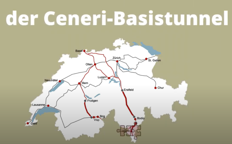 Monte-Ceneri Basis Tunnel ist fertig