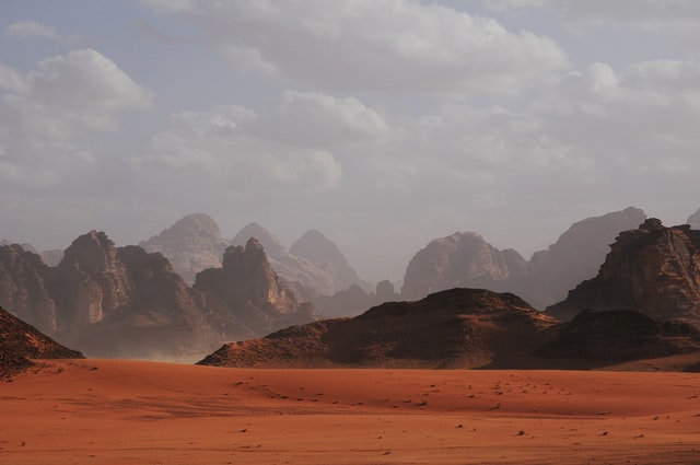 Künftige Häuser auf dem Mars sind aus Chitin