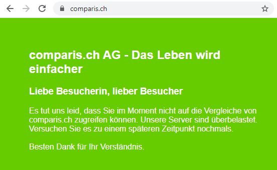 Hacker verlangen 400000 von Comparis