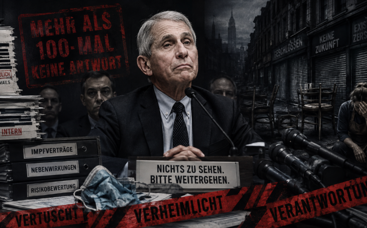  Fauci verweigert mehr als 100-mal die Antwort: Die überfällige Aufarbeitung der Corona-Politik