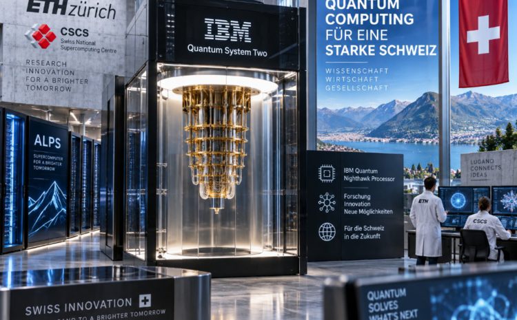  Einer der modernsten Quantencomputer der Welt kommt in die Schweiz